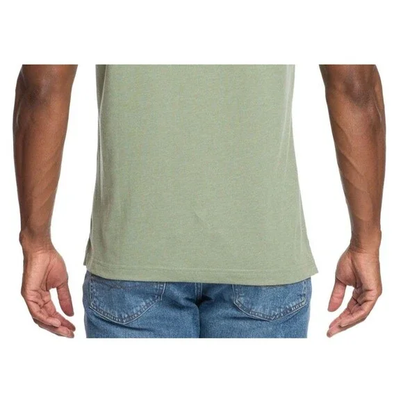 New Mens Green Short Sleeve Tee Relaxed Fit Size XL WP Weatherproof - Picture 5 of 7